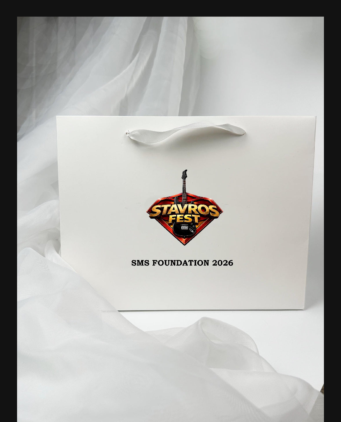 100 M white Logo and Text