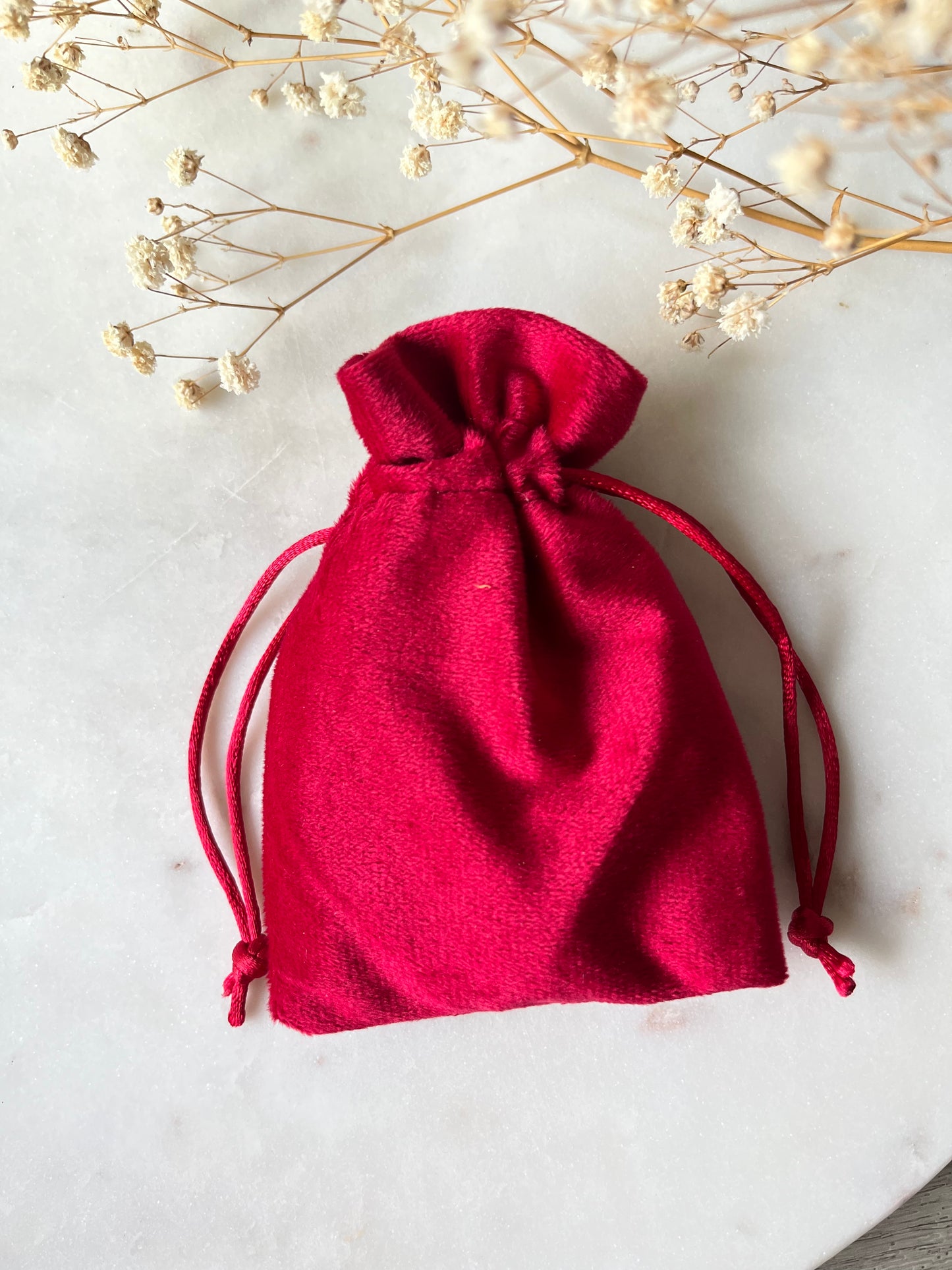 50 pcs 4x5 in Luxury Velvet Jewelry Bags: Personalized Drawstring Pouch