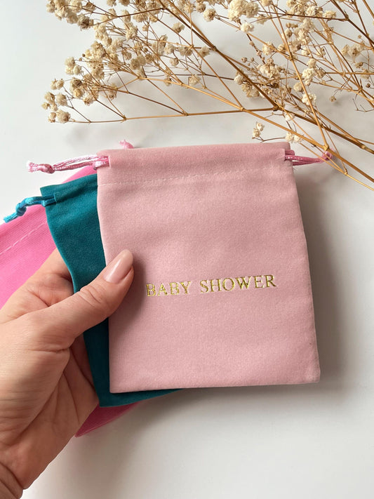 50 Custom Logo Pink Velvet Jewelry Bags: Personalized Drawstring Pouch