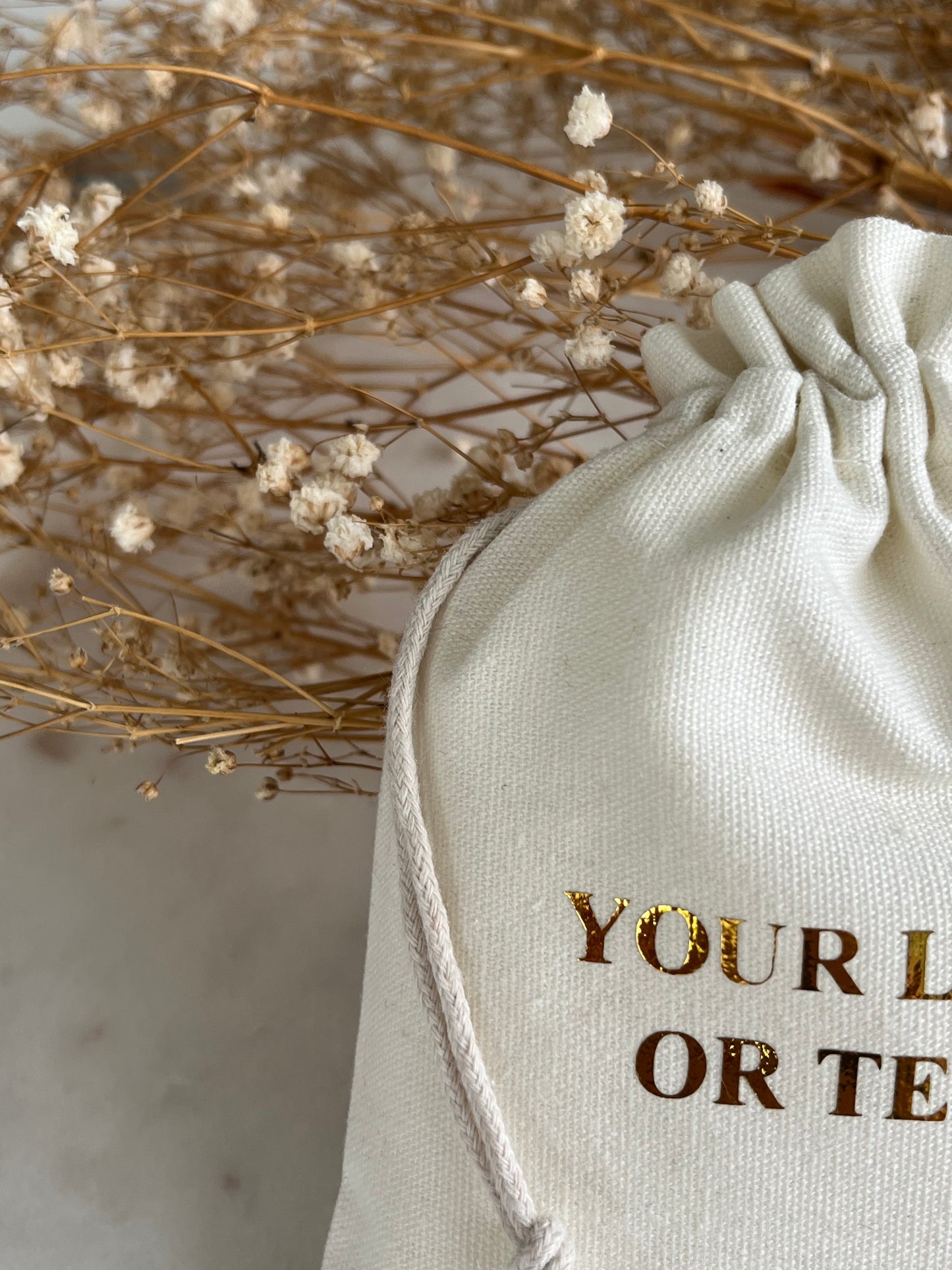 4x5 Custom Logo Burlap Drawstring Pouch: Wedding Favor Gift Bag