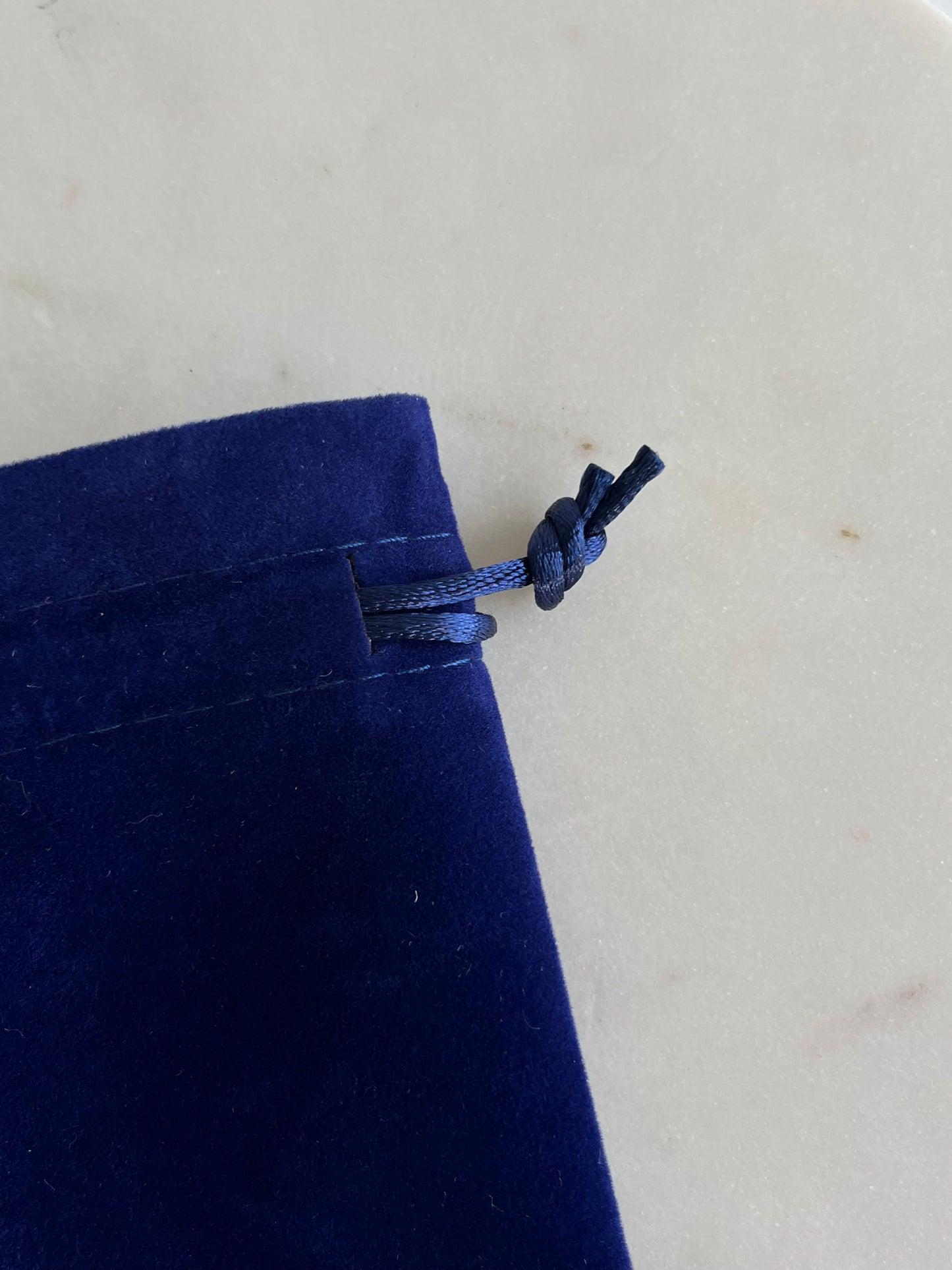 5x6 in 50 pcs Custom Logo Custom Royal  Blue Logo Velvet Drawstring Bag: Personalized Jewelry Pouch